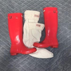 Hunter Boots and Socks